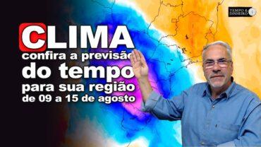 Frio congelante após chuvas no Sul, parte do Sudeste e MS. Veja a previsão para os próximos dias