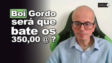 Boi gordo tem tudo para bater R$350@. Será o teto de preços para 2025? Fernando Iglesias comenta