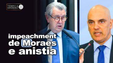 Prisão de Bolsonaro, impeachment de Moraes e anistia. Oposição obstrui trabalhos