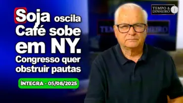 Soja oscila, café sobe em NY. Prisão de Bolsonaro: Congresso quer obstruir pautas. Chuvas e frio