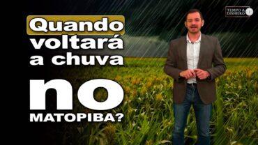 Chuva vai voltar ao MATOPIBA somente em outubro? Willians Bini, da METOS BR, comenta