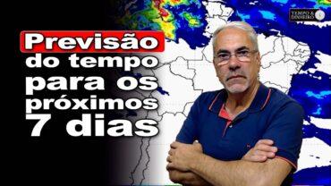 Chuvas concentradas em SC, PR, MS após temporais no RS. BR Central seco