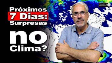 Chuvas dão uma trégua no Sul. Pontuais no Norte e Nordeste. Vendavais no Sudeste. Br Central seco
