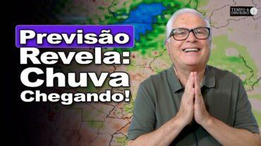 Previsão do tempo mostra chuvas no Centro-Oeste de 15 de setembro a 23 de outubro