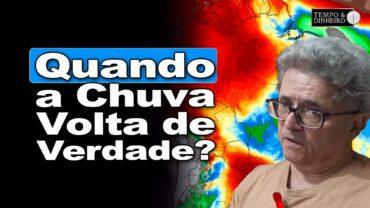 Previsão do tempo: período de transição do seco para o chuvoso a partir do dia 8 no Brasil Central