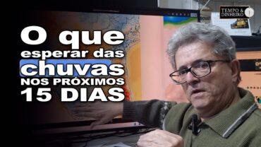 Chuvas pela região central do Brasil e frio na região Sul. Até quando? Coutinho comenta