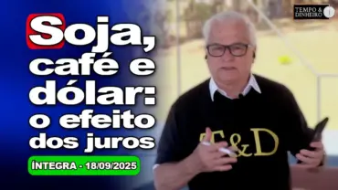 Soja, café e dólar oscilam com juros nos EUA; anistia no Congresso; clima instável