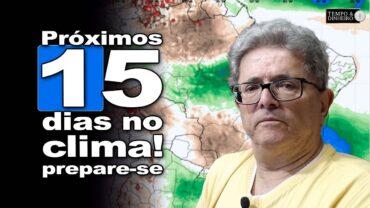 Chuvas aparecem no Brasil Central ainda pontualmente, com altos volumes no Sul