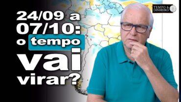 Previsão para outubro: chuvas voltam ao Sul, Br Central abaixo da média. Veja os mapas do CPTEC/INPE