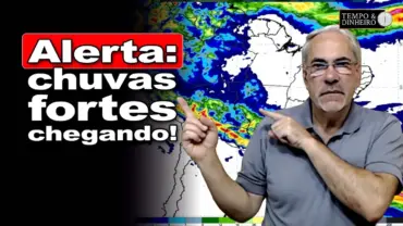 Chuva no Brasil Central e parte do Sudeste! Nova frente deve levar chuvas volumosas para o Sul