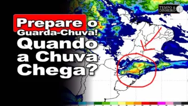 Chuvas: o que vem por aí nós próximos 7 dias?