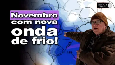 Frio fora de época: novembro pode surpreender com temperaturas abaixo da média