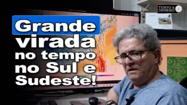Frio intenso, ventania e chuva forte: vem aí uma virada de tempo impressionante!