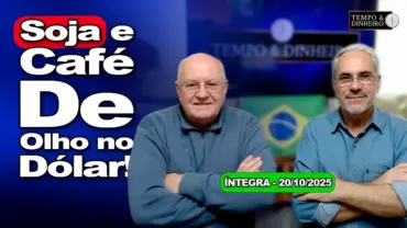 Soja e café abrem semana com cotações firmes e de olho na fraqueza do dólar. Chove no Brasil Central