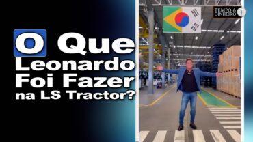 LS Tractor: fábrica em Santa Catarina recebe visita ilustre do cantor Leonardo