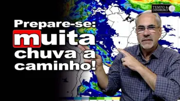 Chuvas no Centro-Norte do Brasil. Nova frente fria prevista para a próxima semana no Sul do Brasil