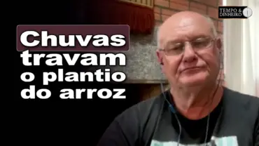 Chuvas intensas atrasam plantio do arroz e despertam atenção do campo