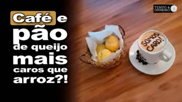 Café e pão no aeroporto R$32, arroz 12kg no mercado R$32. Café caro ou arroz barato?