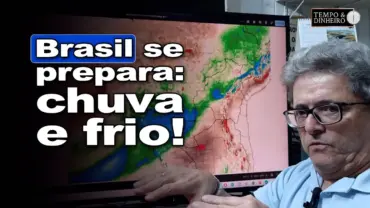 Chuvas voltam a ganhar força no brasil: frente fria promete virada no tempo e queda nas temperaturas