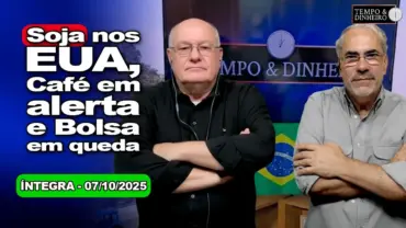 Soja de olho na colheita dos EUA e exportações. Café tem pressão técnica. Dólar oscila e bolsa cai