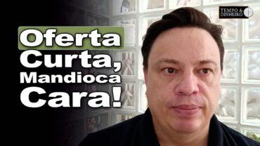 Mandioca: mercado tem preços firmes mas oferta restrita, informa Fábio Isaías Felipe, do CEPEA