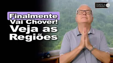O céu vai desabar: 15 dias de chuva estão chegando. Fim da seca?