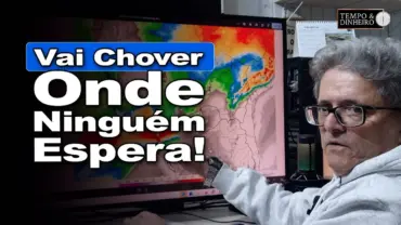 Previsão dos próximos 15 dias: chuva surpreende onde ninguém imaginava