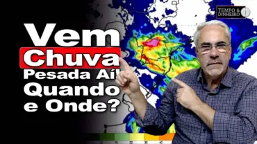 Chuvas intensas a caminho: prepare-se para uma semana de tempo carregado