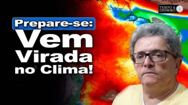Prepare-se: uma grande virada no clima vem aí, com chuvas fortes, ventos e frio chegando