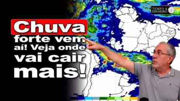 Chuvas intensas previstas para Sul, Sudeste e Centro-Norte. Volumes altos para o RS, SC e PR