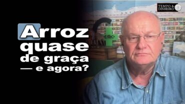 Arroz quase de graça! O menor preço em 5 anos! Produtor vai reduzir produção para melhorar preço?