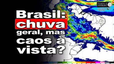 Chuvas previstas para todo o país: gangorra climática nos próximos 7 dias