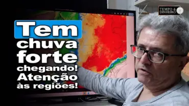 Atenção! Novas áreas podem ter chuva intensa nos próximos dias