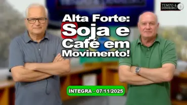 Soja e café sobem. China libera frango do Brasil. Ciclone extratropical no Sul e no Sudeste