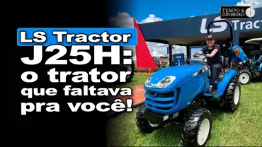 LS Tractor tem a resposta para donos de chácara e hobbyfarm: o J25H é a solução ideal