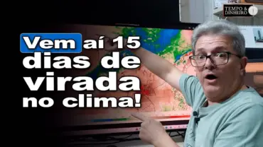 Surpresa no clima: chuva se espalha pelo país, veja a previsão do tempo com Ronaldo Coutinho