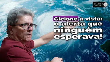Ciclone deixa Sul, Sudeste e parte do Centro-Oeste em alerta. Chuvas intensas e ventos fortes.