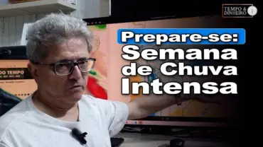 Chuva vai voltar ao Sul do Brasil e permanecer no Centro-Norte. Sudeste com chuvas irregulares