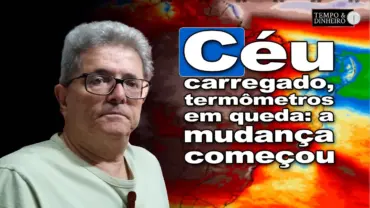 Céu carregado, termômetros em queda: a virada do tempo já começou