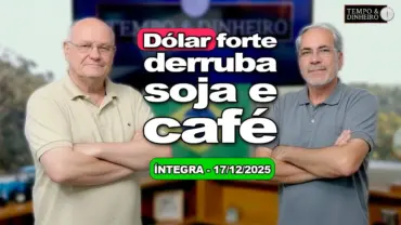 Soja e café em queda acompanham ata do dólar. Chuvas: só o Sul tem o tempo firme